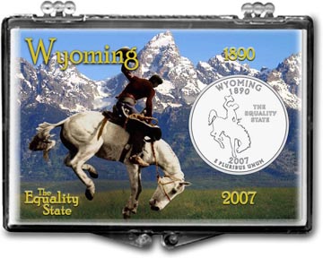 Edgar Marcus Snaplock Display - Wyoming, Cowboy MAIN