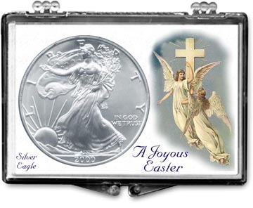 Edgar Marcus Snaplock Display - Easter Angels Silver Eagle MAIN