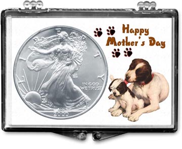 Edgar Marcus Snaplock Display - Mother’s Day, Dogs - Silver Eagle MAIN