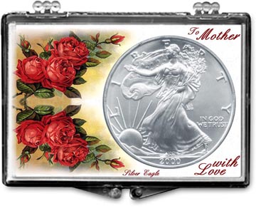 Edgar Marcus Snaplock Display - Mother’s Day, Roses - Silver Eagle MAIN