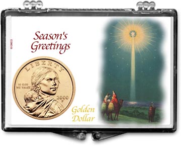Edgar Marcus Snaplock Display - Christmas, Star - Golden Dollar MAIN