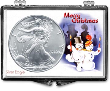 Edgar Marcus Snaplock Display - Christmas, Snowmen - Silver Eagle MAIN