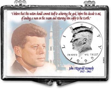 Edgar Marcus Snaplock Display - John F. Kennedy - Space Flight MAIN