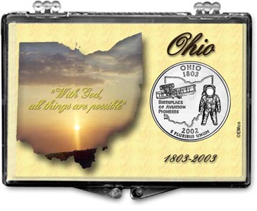 Edgar Marcus Snaplock Display - Ohio, State Motto MAIN