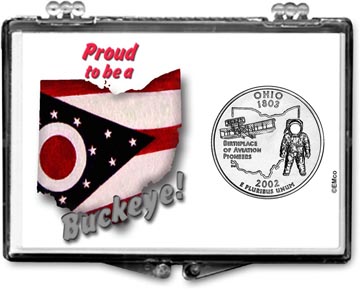 Edgar Marcus Snaplock Display - Ohio, Proud To Be A Buckeye MAIN