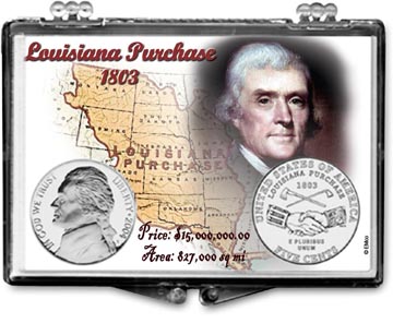 Edgar Marcus Snaplock Display - Jefferson - 2004 Louisiana Purchase MAIN