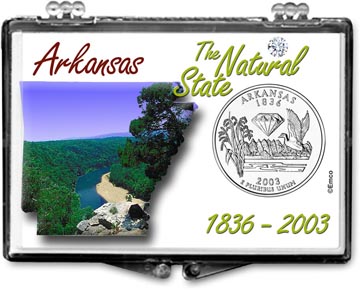 Edgar Marcus Snaplock Display - Arkansas, The Natural State MAIN