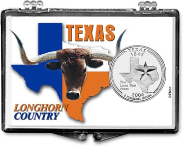 Edgar Marcus Snaplock Display - Texas Longhorn MAIN