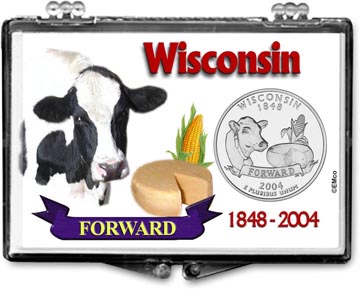 Edgar Marcus Snaplock Display - Wisconsin, Forward MAIN