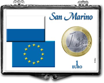 Edgar Marcus Snaplock Display - 1 Euro - San Marino MAIN