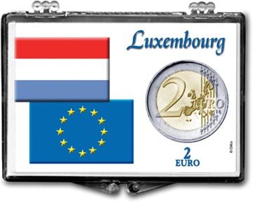 Edgar Marcus Snaplock Display - 2 Euro - Luxembourg MAIN