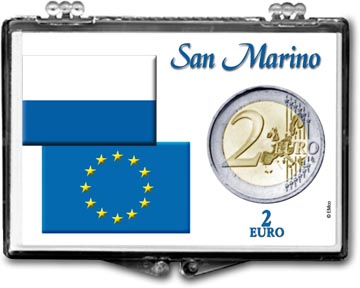 Edgar Marcus Snaplock Display - 2 Euro - San Marino MAIN