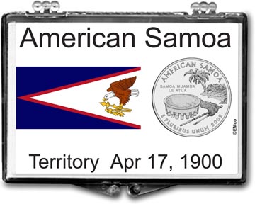 Edgar Marcus Snaplock Display - American Samoa MAIN