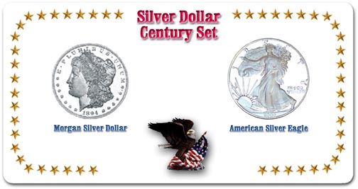 Edgar Marcus & Co Specialty Set Display - Silver Dollar Century Set MAIN