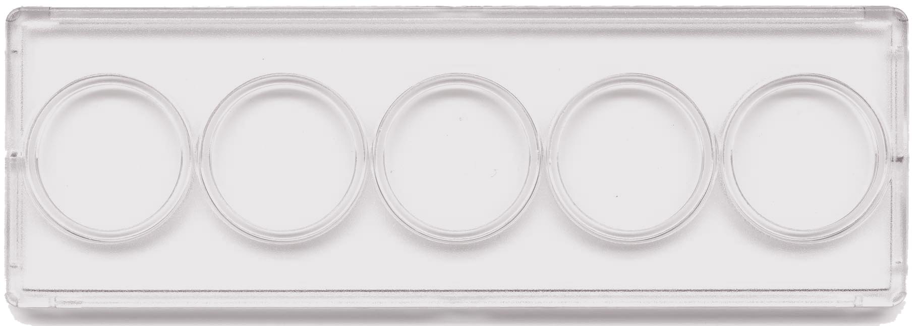 Edgar Marcus & Co Snap-Tite Coin Holder - State Quarters, 5-hole, box 25 MAIN