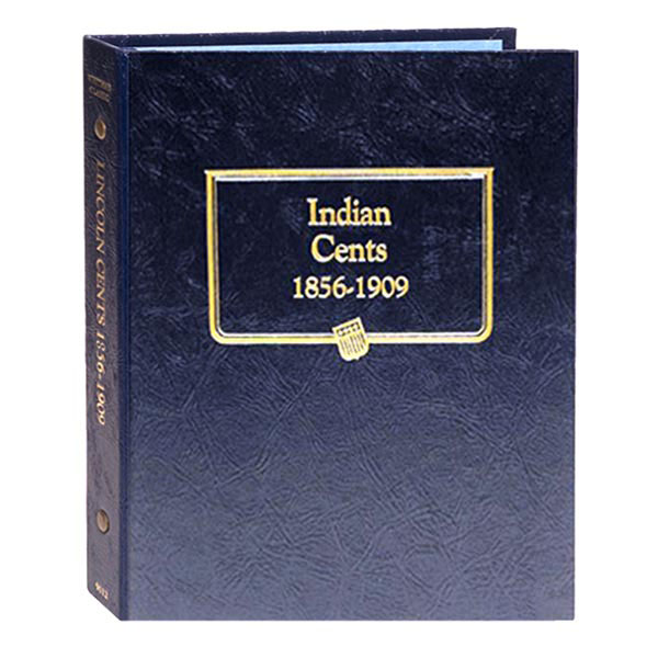 Whitman Classic Album - Indian Head Cents 1856-1909 MAIN