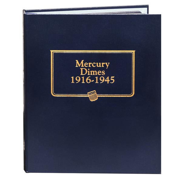 Whitman Classic Album - Mercury Dimes 1916-1945 MAIN