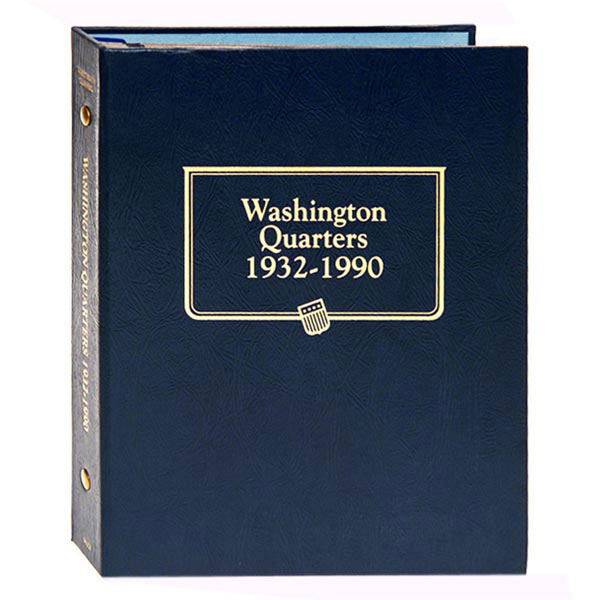 Whitman Classic Album - Washington Quarters 1932-1990 MAIN
