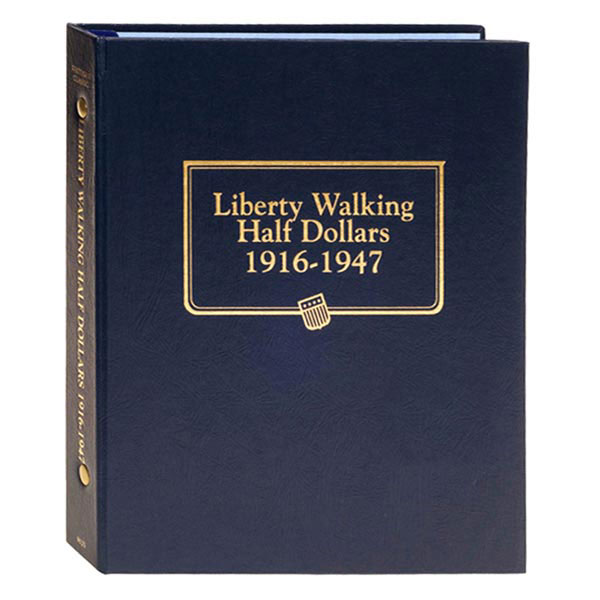 Whitman Classic Album - Walking Liberty Half Dollars 1916-1947 MAIN