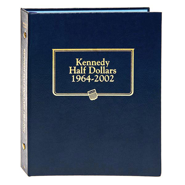 Whitman Classic Album - Kennedy Half Dollars 1964-2002, with Proofs MAIN