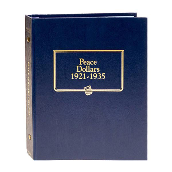 Whitman Classic Album - Peace Dollars 1921-1935 3 pages MAIN