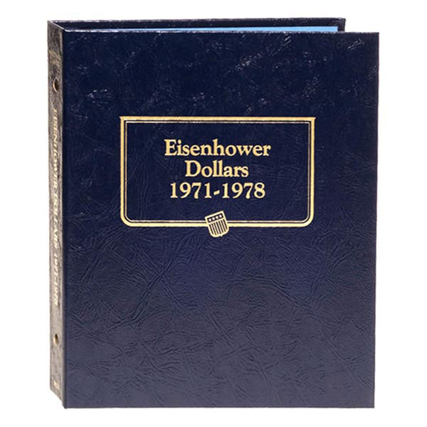 Whitman Classic Album - Eisenhower Dollars 1971-1978, with Proofs MAIN
