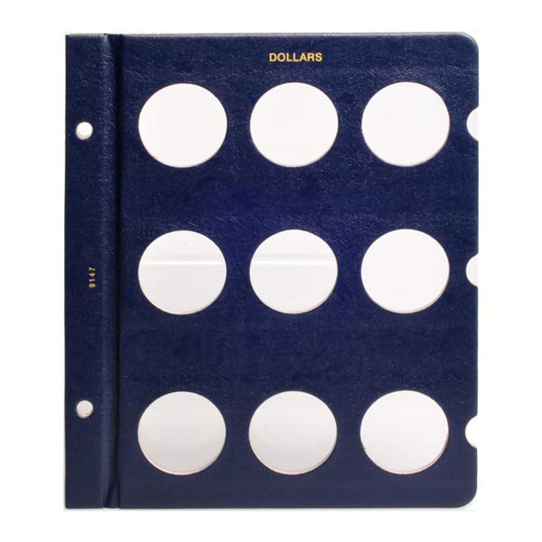 Whitman Classic Album Page - Dollars - 9 Openings Blank Page MAIN