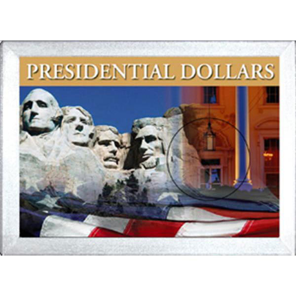 H.E. Harris Frosty Case - 2x3, Presidential Dollars 1-Hole MAIN