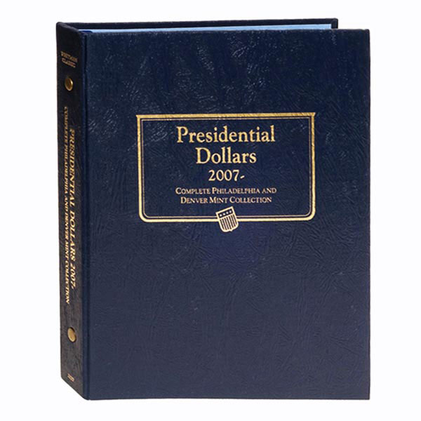 Whitman Classic Album - Presidential Dollars P&D 2007- MAIN