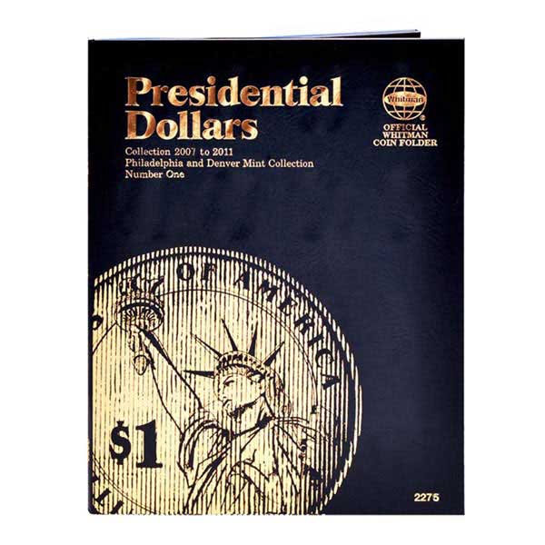 Whitman Folder - Presidential Dollars P&D, vol 1 MAIN