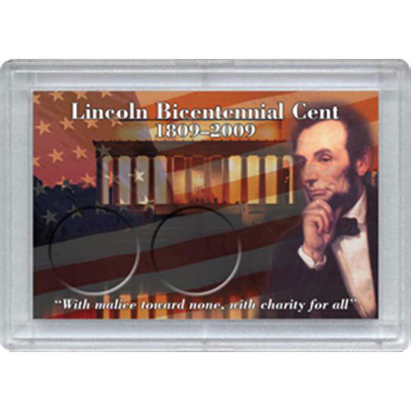 H.E. Harris Frosty Case - 2x3, Abraham Lincoln Bicentennial 1809-2009 MAIN