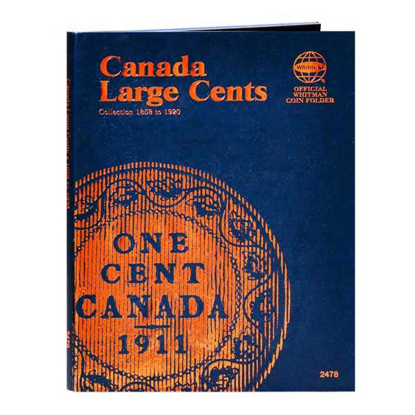 Whitman Folder - Canadian Large Cents, 1858-1920 MAIN