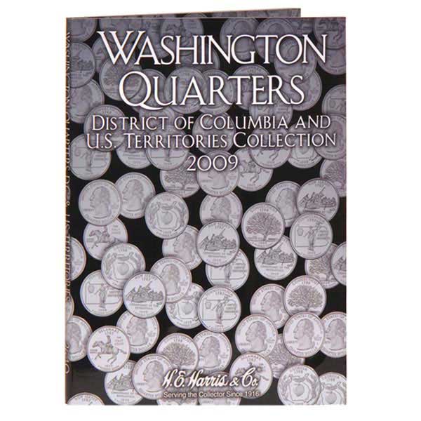 H.E. Harris Coin Folder - Washington Quarter Trust Territories MAIN