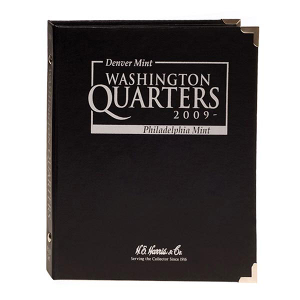 H.E. Harris Coin Album - Territorial Quarters MAIN