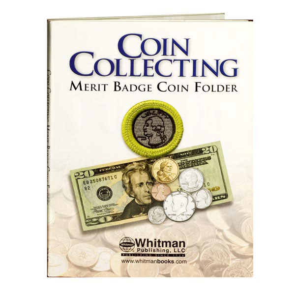 Whitman Folder - Coin Collecting Merit Badge MAIN