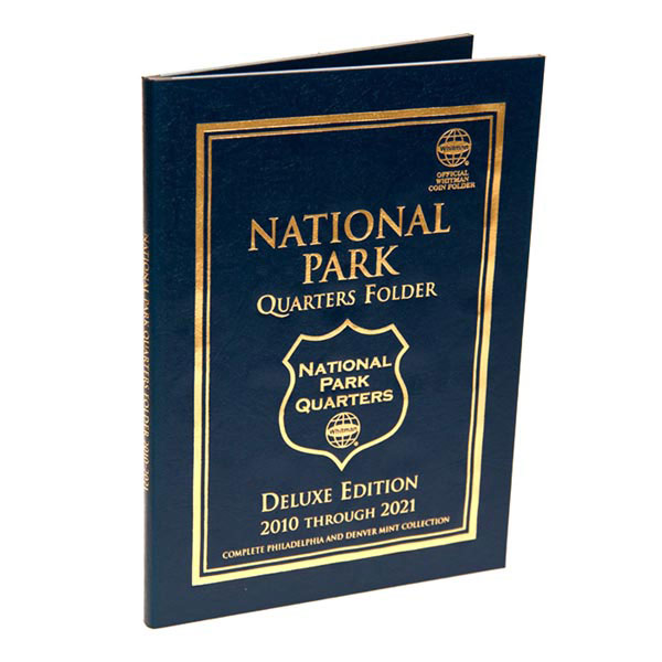 Whitman Folder - National Parks Quarters P&D, 120 openings MAIN