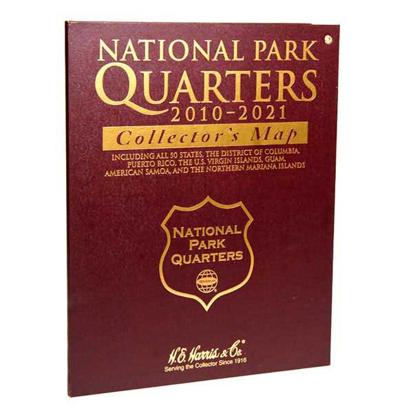 H.E. Harris National Parks Quarters Map MAIN