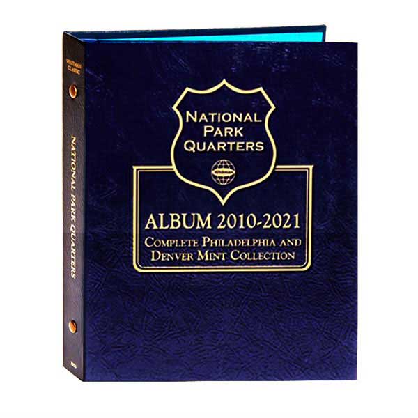 Whitman Classic Album - National Parks Quarters P&D 2010-2021 MAIN