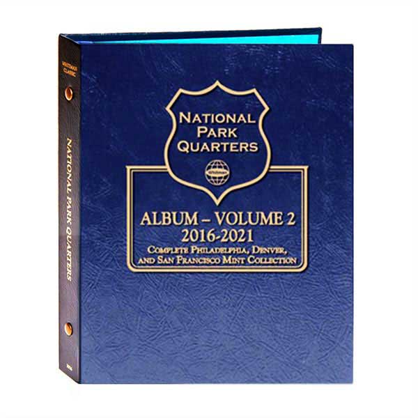 Whitman Classic Album - National Parks Quarters P,D,S 2016-2021 MAIN