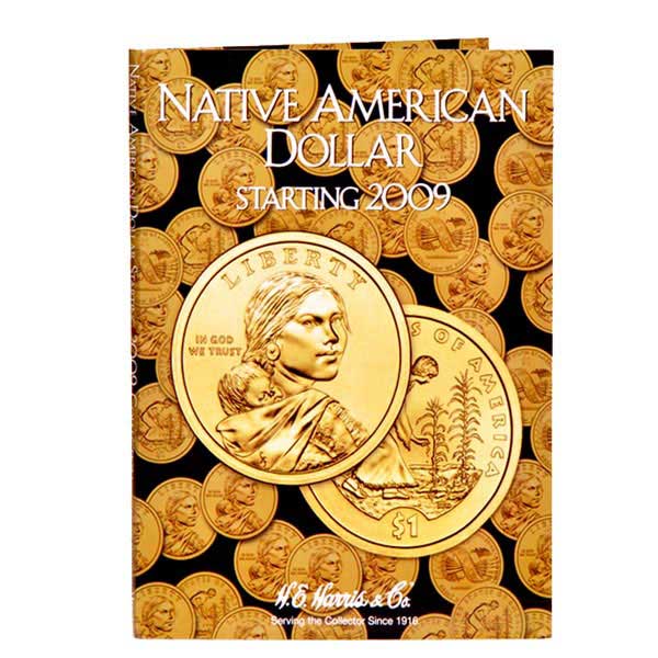H.E. Harris Coin Folder - Native American Dollars 2009- MAIN
