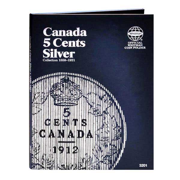 Whitman Folder - Canadian Five Cent Silvers MAIN