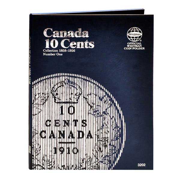 Whitman Folder - Canadian Dimes, vol 1 MAIN