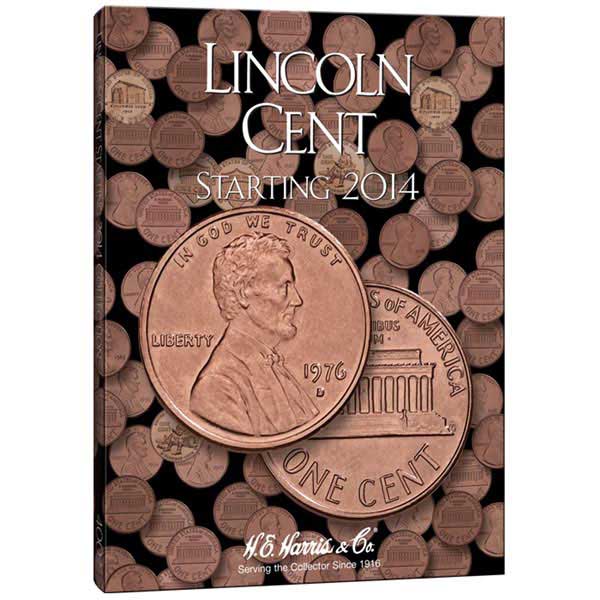 H.E. Harris Coin Folder - Lincoln Cents vol 4 2014- MAIN
