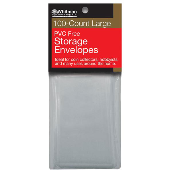 Whitman Poly Envelopes, Large, no PVC MAIN