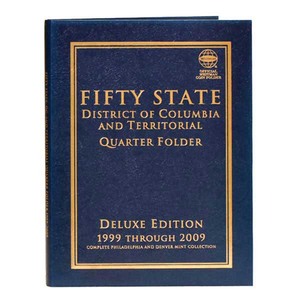 Whitman Folder - State Quarters P&D, 120 openings MAIN