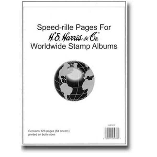 H.E. Harris Album Pages, Worldwide Speedrille MAIN