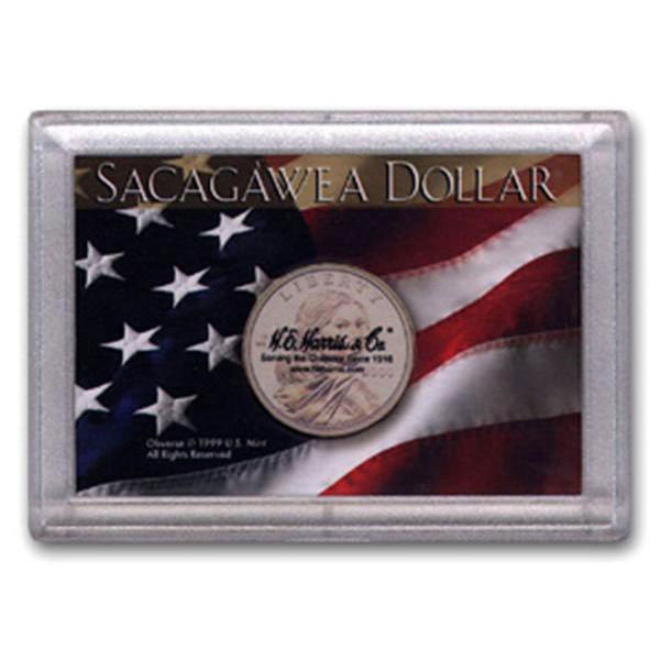 H.E. Harris Frosty Case - 2x3, Sacagawea Flag 1-hole MAIN