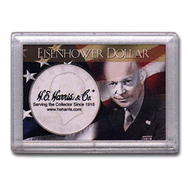H.E. Harris Frosty Case - 2x3, Ike Dollar MAIN