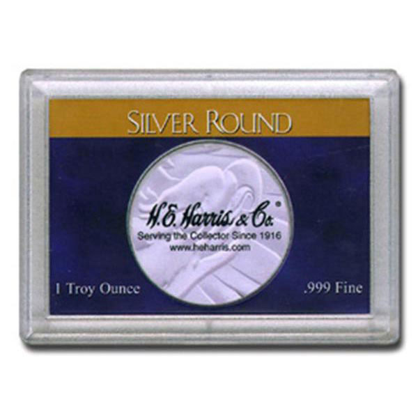 H.E. Harris Frosty Case - 2x3, Silver Round MAIN