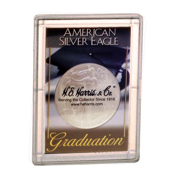 H.E. Harris Frosty Case - 2x3, Silver Eagle Graduation MAIN